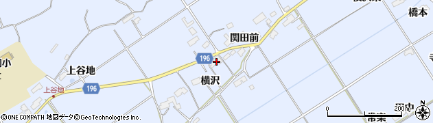 岩手県胆沢郡金ケ崎町永沢横沢19周辺の地図