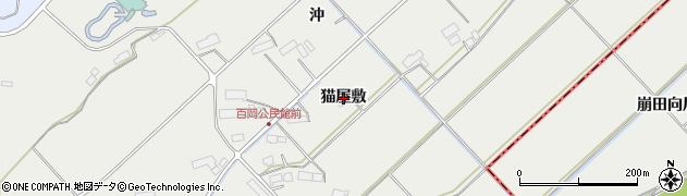 岩手県金ケ崎町（胆沢郡）永栄（猫屋敷）周辺の地図