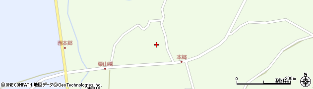 秋田県にかほ市象潟町本郷盛165周辺の地図