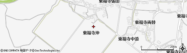 秋田県湯沢市駒形町東福寺沖周辺の地図