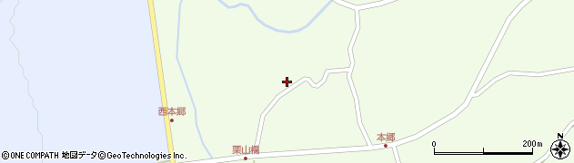 秋田県にかほ市象潟町本郷盛146周辺の地図