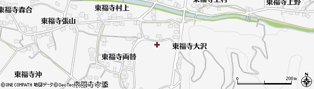 秋田県湯沢市駒形町（東福寺山根）周辺の地図