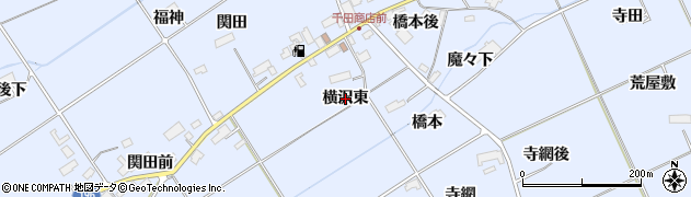 岩手県金ケ崎町（胆沢郡）永沢（横沢東）周辺の地図