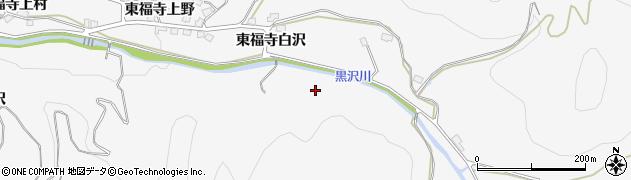 秋田県湯沢市駒形町（東福寺岩倉）周辺の地図