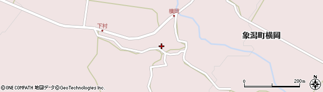 秋田県にかほ市象潟町横岡前田26周辺の地図