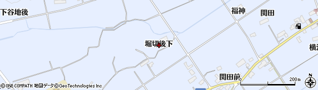 岩手県金ケ崎町（胆沢郡）永沢（堀切後下）周辺の地図