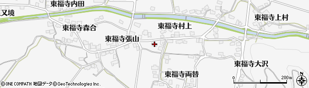 秋田県湯沢市駒形町東福寺両替40周辺の地図