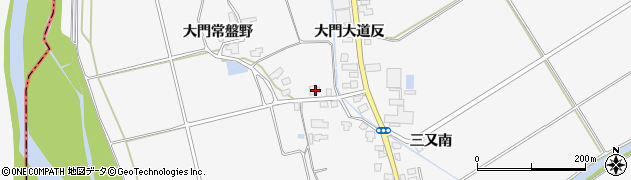 秋田県湯沢市駒形町大門牡丹野周辺の地図