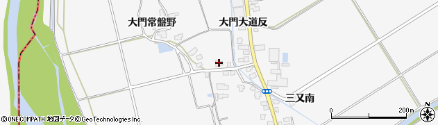 秋田県湯沢市駒形町（大門牡丹野）周辺の地図