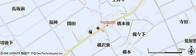 永岡郵便局周辺の地図