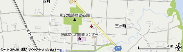岩手県奥州市水沢佐倉河九蔵田32周辺の地図
