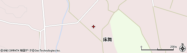 秋田県羽後町（雄勝郡）熊ノ堂周辺の地図