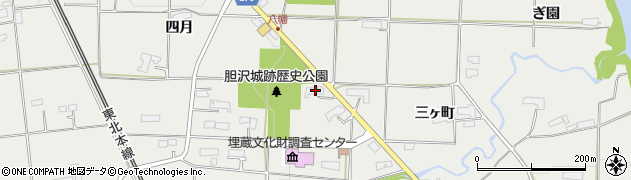 岩手県奥州市水沢佐倉河九蔵田34周辺の地図