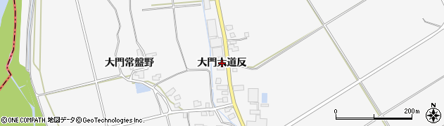 秋田県湯沢市駒形町（大門大道反）周辺の地図