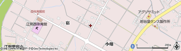 岩手県奥州市江刺愛宕宿43周辺の地図