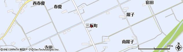 岩手県金ケ崎町（胆沢郡）永沢（三反町）周辺の地図