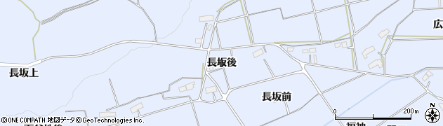 岩手県金ケ崎町（胆沢郡）永沢（長坂後）周辺の地図