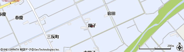 岩手県金ケ崎町（胆沢郡）永沢（躍子）周辺の地図