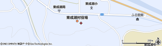 秋田県東成瀬村（雄勝郡）田子内（仙人下）周辺の地図