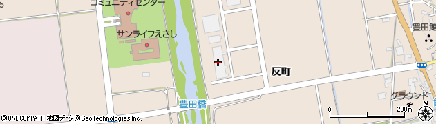 ＪＡ江刺周辺の地図