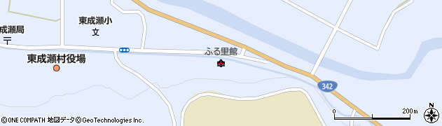 秋田県雄勝郡東成瀬村田子内上野67周辺の地図