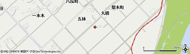 岩手県胆沢郡金ケ崎町永栄五林周辺の地図