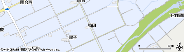 岩手県金ケ崎町（胆沢郡）永沢（宿田）周辺の地図
