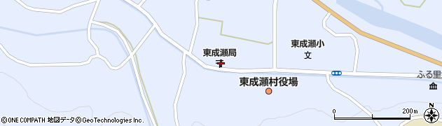 秋田県東成瀬村（雄勝郡）田子内（宮田）周辺の地図