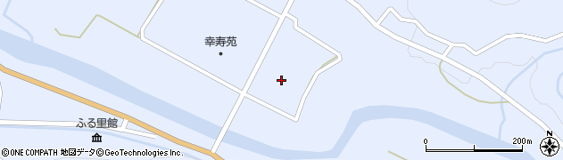 秋田県雄勝郡東成瀬村田子内二階野165周辺の地図
