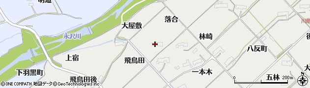 岩手県胆沢郡金ケ崎町永栄落合7周辺の地図