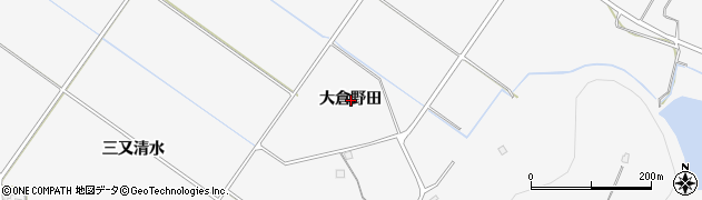 秋田県湯沢市駒形町（大倉野田）周辺の地図