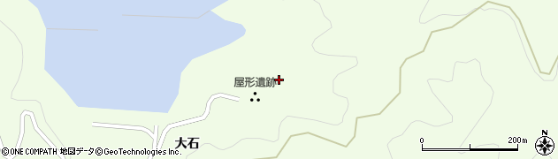 岩手県釜石市唐丹町（屋形）周辺の地図