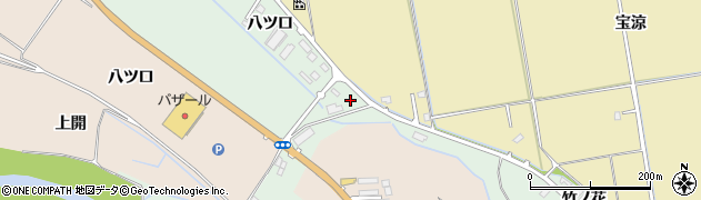秋田県湯沢市倉内周辺の地図