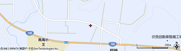 秋田県由利本荘市鳥海町上川内提鍋6周辺の地図