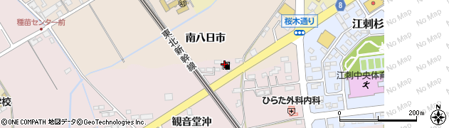 有限会社小沢商会　江刺給油所周辺の地図