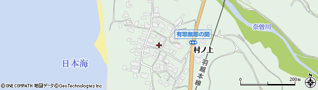 秋田県にかほ市象潟町関ウヤムヤノ関52周辺の地図
