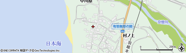 秋田県にかほ市象潟町関ウヤムヤノ関9周辺の地図