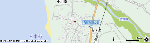 秋田県にかほ市象潟町関ウヤムヤノ関66周辺の地図