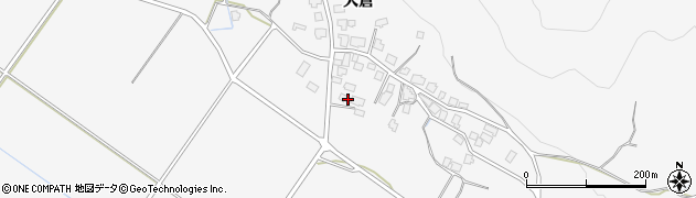 秋田県湯沢市駒形町（大倉下岩ノ下）周辺の地図