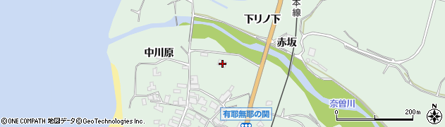 秋田県にかほ市象潟町関ウヤムヤノ関73周辺の地図