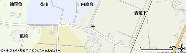 秋田県湯沢市杉沢向開周辺の地図