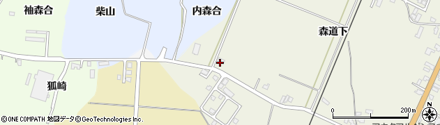 秋田県湯沢市杉沢（向開）周辺の地図