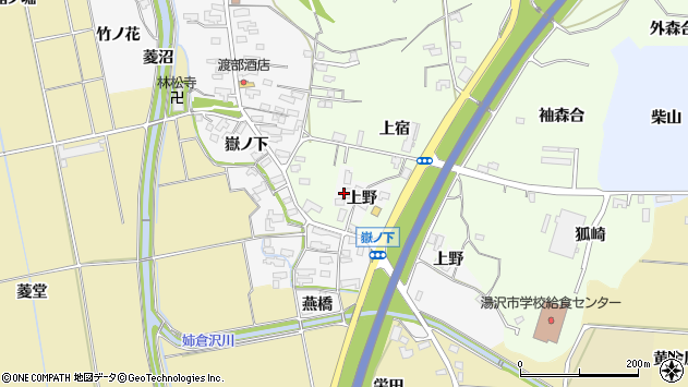 〒012-0011 秋田県湯沢市森の地図