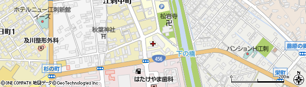 水沢信用金庫江刺支店周辺の地図