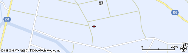 岩手県奥州市江刺藤里野160周辺の地図