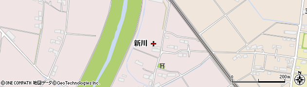 岩手県奥州市江刺愛宕（新川）周辺の地図