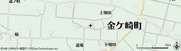 岩手県金ケ崎町（胆沢郡）西根（上畑田）周辺の地図