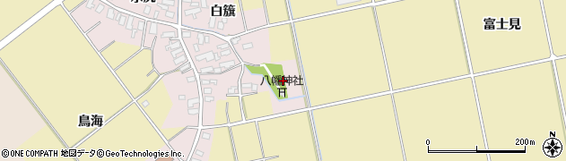 秋田県湯沢市金谷（長畑）周辺の地図