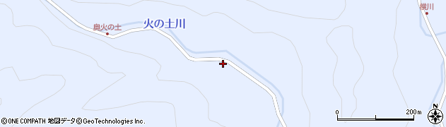 岩手県気仙郡住田町下有住奥火の土24周辺の地図