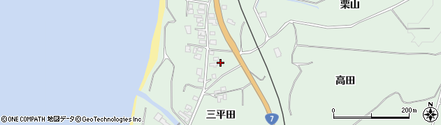 秋田県にかほ市象潟町関建石14周辺の地図